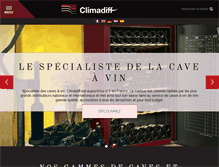Tablet Screenshot of climadiff.com